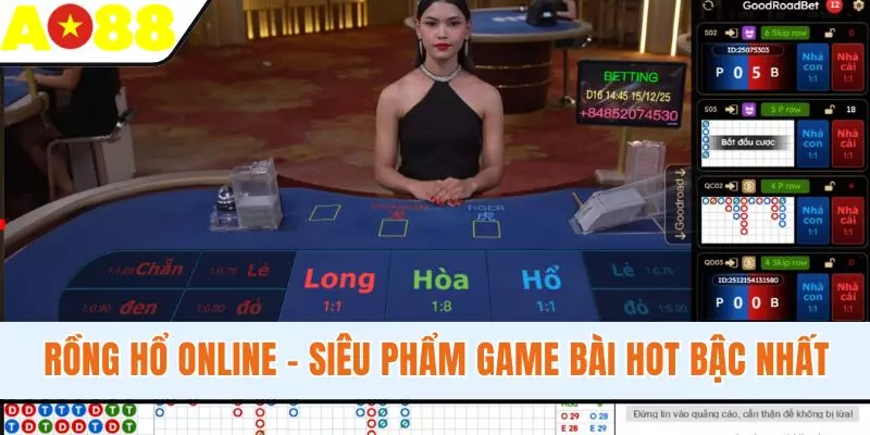 Rồng Hổ Online - Siêu Phẩm Game Bài HOT Bậc Nhất 2026